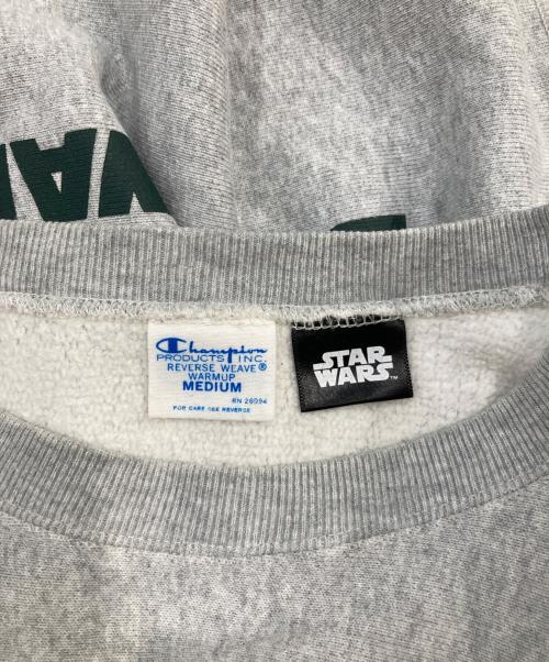 Champion（チャンピオン）Champion (チャンピオン) クルーネックスウェット グレー サイズ:Ｍの古着・服飾アイテム