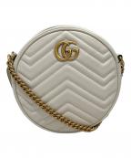 GUCCIグッチ）の古着「ショルダーバッグ」｜ホワイト
