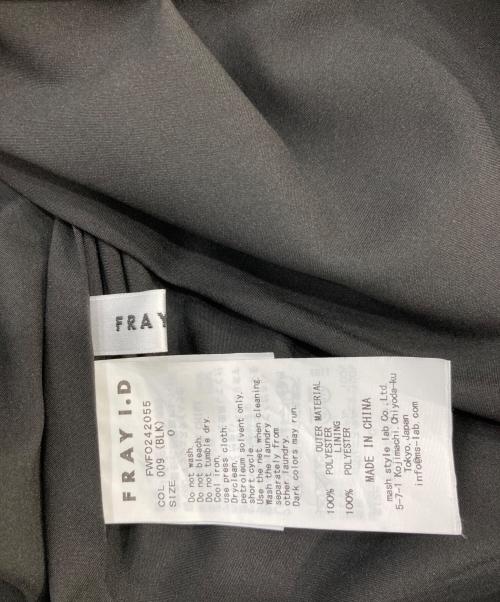 FRAY ID（フレイ アイディー）FRAY ID (フレイ アイディー) 半袖ワンピース ブラックの古着・服飾アイテム