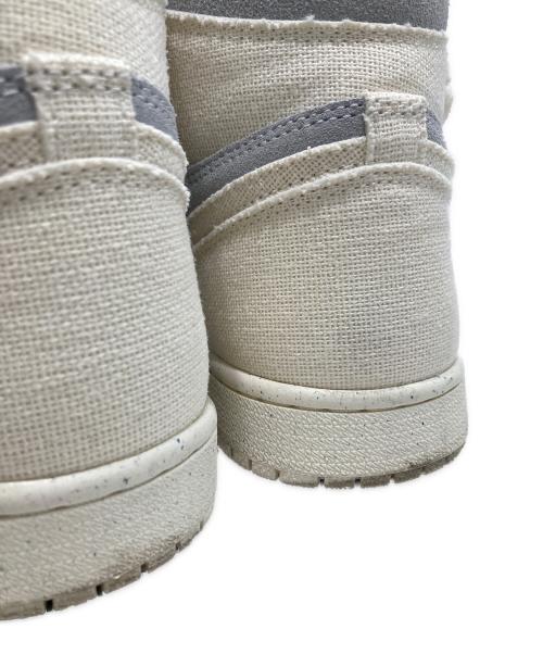 NIKE（ナイキ）NIKE (ナイキ) AIR JORDAN 1 RETRO HIGH OG CRAFT グレー サイズ:26cmの古着・服飾アイテム