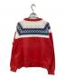 cheswick (チェスウィック) 雪柄ジップスウェット レッド サイズ:SIZE M：6000円