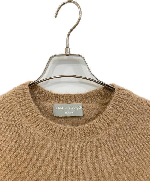 COMME des GARCONS HOMME（コムデギャルソン オム）COMME des GARCONS HOMME (コムデギャルソン オム) アルパカニット ブラウン サイズ:なしの古着・服飾アイテム