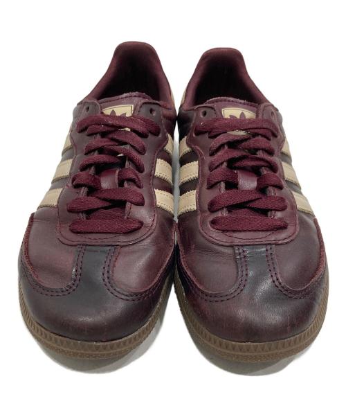 adidas（アディダス）adidas (アディダス) サンバ OG マルーンローカットスニーカー レッド サイズ:22.5㎝の古着・服飾アイテム