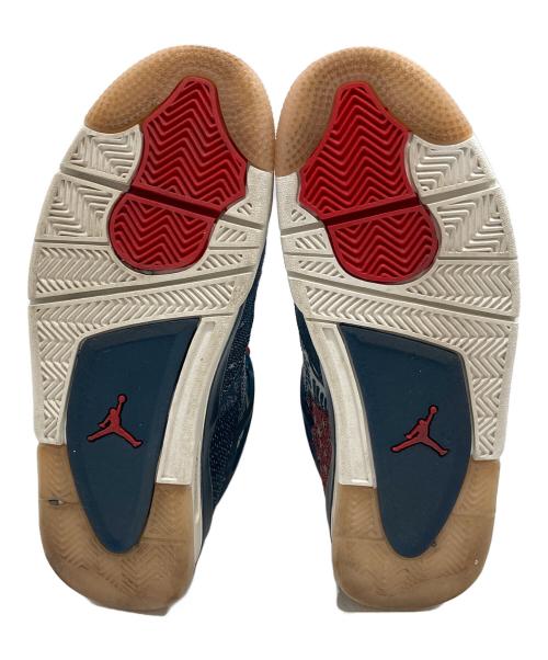 NIKE（ナイキ）NIKE (ナイキ) Air Jordan 4 SE SASHIKO ネイビー サイズ:27㎝の古着・服飾アイテム