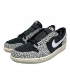 NIKEナイキ）の古着「Air Jordan 1 Retro Low OG Black Cement」｜ブラック×グレー