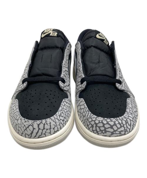 NIKE（ナイキ）NIKE (ナイキ) Air Jordan 1 Retro Low OG Black Cement ブラック×グレー サイズ:27.5cmの古着・服飾アイテム
