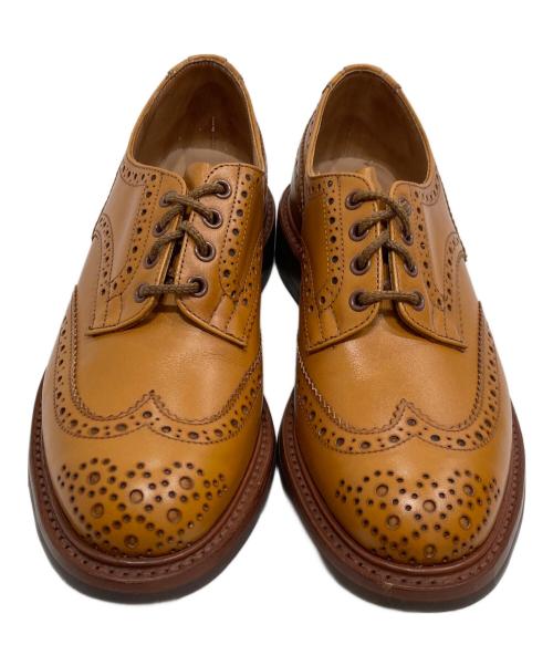 Tricker's（トリッカーズ）Tricker's (トリッカーズ) BOURTON ウィングチップシューズ ブラウン サイズ:７1/2の古着・服飾アイテム