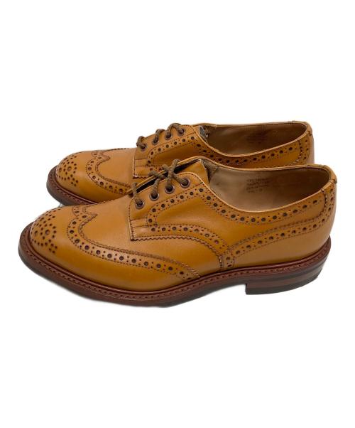 Tricker's（トリッカーズ）Tricker's (トリッカーズ) BOURTON ウィングチップシューズ ブラウン サイズ:７1/2の古着・服飾アイテム