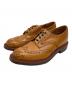 Tricker's（トリッカーズ）の古着「BOURTON ウィングチップシューズ」｜ブラウン