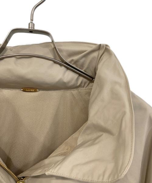 MUSE de Deuxieme Classe（ミューズ ドゥーズィエム クラス）MUSE de Deuxieme Classe (ミューズ ドゥーズィエム クラス) WASHED STAND ジップ ブルゾン ベージュ サイズ:FREEの古着・服飾アイテム