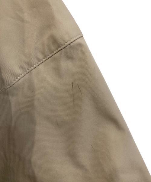 MUSE de Deuxieme Classe（ミューズ ドゥーズィエム クラス）MUSE de Deuxieme Classe (ミューズ ドゥーズィエム クラス) WASHED STAND ジップ ブルゾン ベージュ サイズ:FREEの古着・服飾アイテム