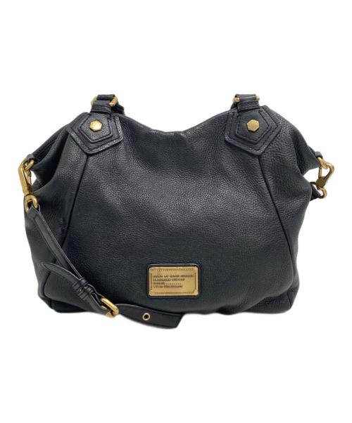 MARC JACOBS（マークジェイコブス）MARC JACOBS (マークジェイコブス) 2WAYレザーショルダーバッグ ブラックの古着・服飾アイテム