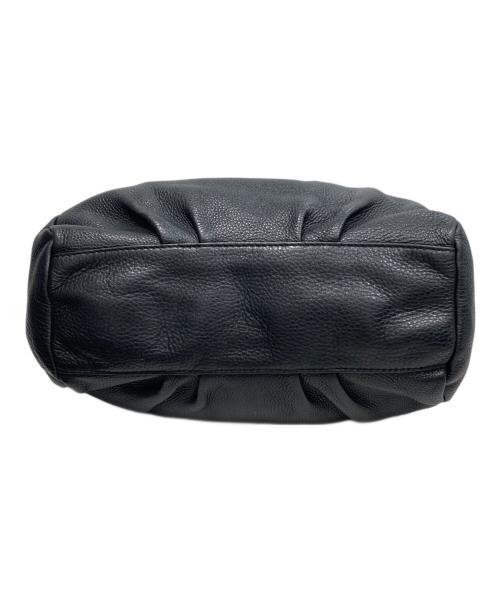 MARC JACOBS（マークジェイコブス）MARC JACOBS (マークジェイコブス) 2WAYレザーショルダーバッグ ブラックの古着・服飾アイテム
