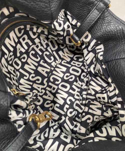 MARC JACOBS（マークジェイコブス）MARC JACOBS (マークジェイコブス) 2WAYレザーショルダーバッグ ブラックの古着・服飾アイテム