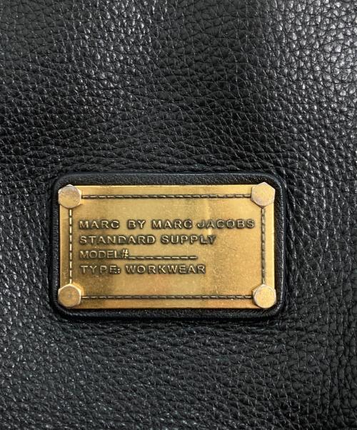 MARC JACOBS（マークジェイコブス）MARC JACOBS (マークジェイコブス) 2WAYレザーショルダーバッグ ブラックの古着・服飾アイテム