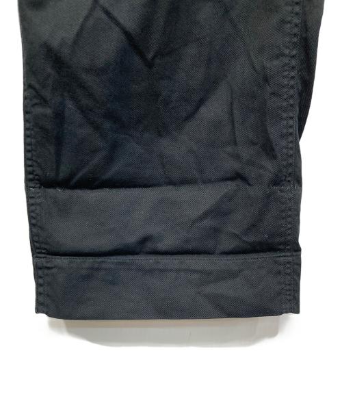 MHL（エムエイチエル）MHL (エムエイチエル) LIGHT ORGANIC COTTON DRILL オーガニック コットン パンツ ブラック サイズ:Mの古着・服飾アイテム