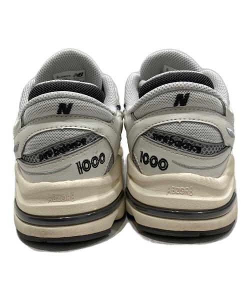 NEW BALANCE（ニューバランス）NEW BALANCE (ニューバランス) New Balance M1000MEW WHITE/GRAY ホワイト サイズ:24cmの古着・服飾アイテム
