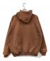 CarHartt (カーハート) 裏サーマルジップパーカー ブラウン サイズ:FREE：9000円