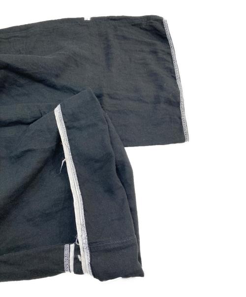 MAISON SPECIAL（メゾンスペシャル）MAISON SPECIAL (メゾンスペシャル) Washable Poplin Double Knee Wide Pants/ウォッシャブル ポプリン ダブルニー ワイドパンツ ブラック サイズ:SIZE 1の古着・服飾アイテム
