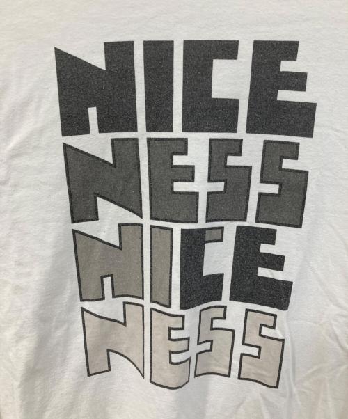 NICENESS（ナイスネス）NICENESS (ナイスネス) L'ECHOPPE (レショップ) 別注 GEE TEE tシャツ ホワイト サイズ:SIZE Mの古着・服飾アイテム