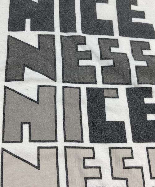 NICENESS（ナイスネス）NICENESS (ナイスネス) L'ECHOPPE (レショップ) 別注 GEE TEE tシャツ ホワイト サイズ:SIZE Mの古着・服飾アイテム