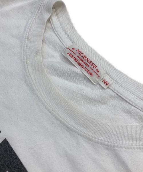 NICENESS（ナイスネス）NICENESS (ナイスネス) L'ECHOPPE (レショップ) 別注 GEE TEE tシャツ ホワイト サイズ:SIZE Mの古着・服飾アイテム