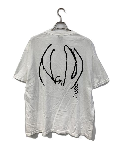 NON MERCI（ノン メルシー）non merci (ノン メルシー) 今・人TEE ホワイト サイズ:なしの古着・服飾アイテム