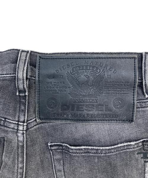DIESEL（ディーゼル）DIESEL (ディーゼル) デニムパンツ ブラック サイズ:W26×L30の古着・服飾アイテム