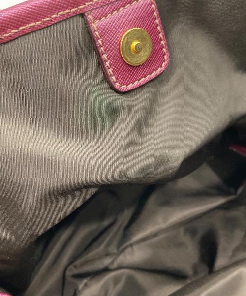 PRADA（プラダ）PRADA (プラダ) トートバッグ レッドの古着・服飾アイテム