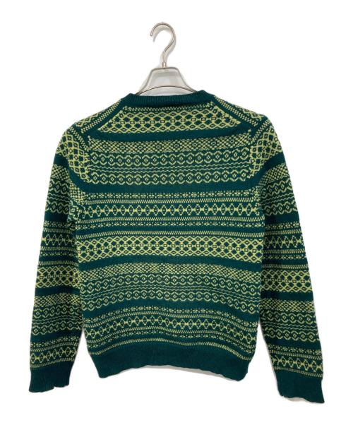 COMME des GARCONS HOMME PLUS（コムデギャルソンオムプリュス）COMME des GARCONS HOMME PLUS (コムデギャルソンオムプリュス) ウールVネックニット グリーン サイズ:不明の古着・服飾アイテム