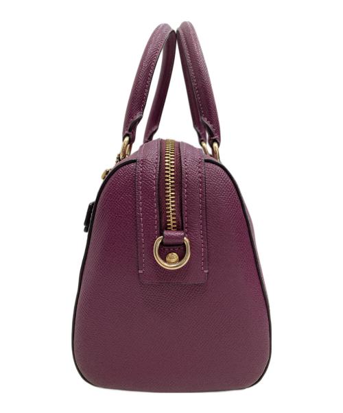COACH（コーチ）COACH (コーチ) ローアン サッチェル バッグ パープルの古着・服飾アイテム