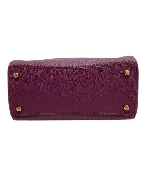 COACH（コーチ）COACH (コーチ) ローアン サッチェル バッグ パープルの古着・服飾アイテム