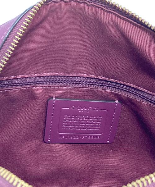 COACH（コーチ）COACH (コーチ) ローアン サッチェル バッグ パープルの古着・服飾アイテム