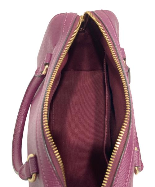 COACH（コーチ）COACH (コーチ) ローアン サッチェル バッグ パープルの古着・服飾アイテム
