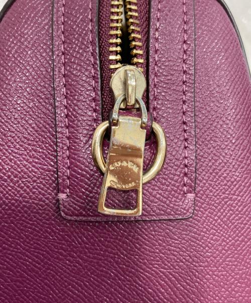 COACH（コーチ）COACH (コーチ) ローアン サッチェル バッグ パープルの古着・服飾アイテム