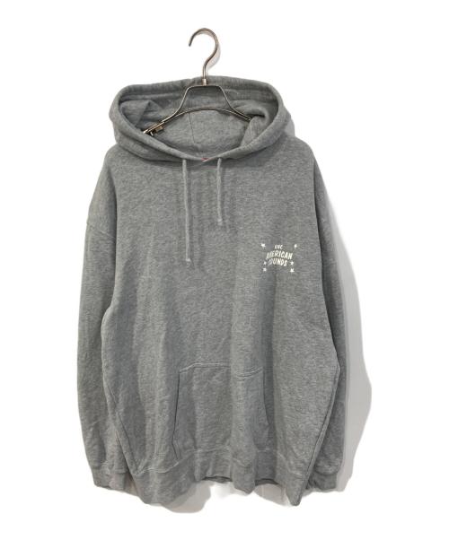 RHC Ron Herman（アールエイチシー ロンハーマン）RHC Ron Herman (アールエイチシー ロンハーマン) American Sounds Hoodie グレー サイズ:SIZE Lの古着・服飾アイテム