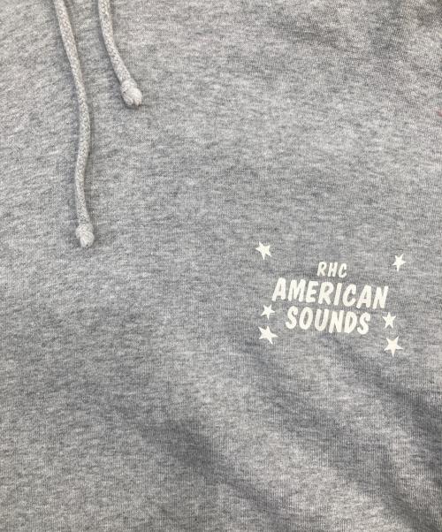 RHC Ron Herman（アールエイチシー ロンハーマン）RHC Ron Herman (アールエイチシー ロンハーマン) American Sounds Hoodie グレー サイズ:SIZE Lの古着・服飾アイテム