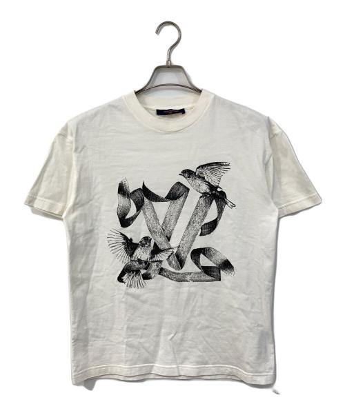 LOUIS VUITTON（ルイ ヴィトン）LOUIS VUITTON (ルイ ヴィトン) プリントTシャツ ホワイト サイズ:SIZE XSの古着・服飾アイテム