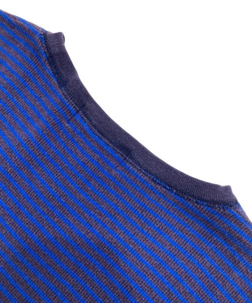 POLO SPORT（ポロスポーツ）POLO SPORT (ポロスポーツ) ボーダーTシャツ ブルー サイズ:SIZE XXLの古着・服飾アイテム