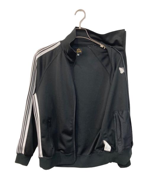 Needles（ニードルズ）Needles (ニードルズ) Track Jacket Poly Smooth/トラックジャケット ポリスムース ブラック サイズ:SIZE Mの古着・服飾アイテム