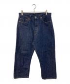 ordinary fitsオーディナリーフィッツ）の古着「TYPE LOOSE ONE WASH/タイプ ルーズ ワン ウォッシュ」｜インディゴ