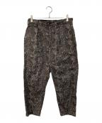 Engineered Garmentsエンジニアド ガーメンツ）の古着「Carlyle Pant-Paisley Print/カーライル パンツ ペイズリー プリント」｜ブラウン