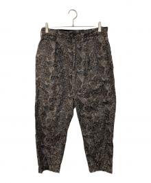 Engineered Garments（エンジニアド ガーメンツ）の古着「Carlyle Pant-Paisley Print/カーライル パンツ ペイズリー プリント」｜ブラウン