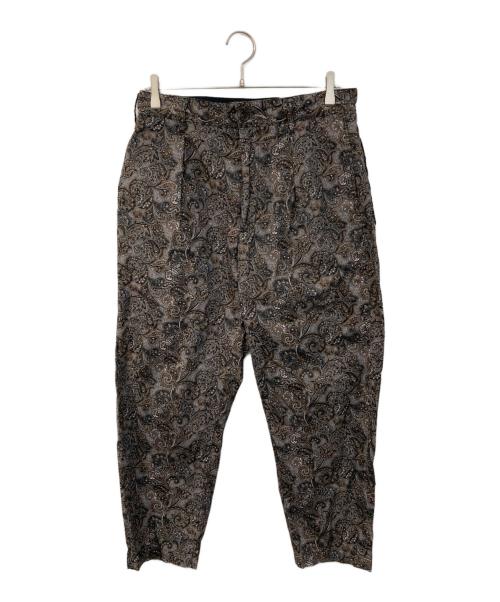 Engineered Garments（エンジニアド ガーメンツ）Engineered Garments (エンジニアド ガーメンツ) Carlyle Pant-Paisley Print/カーライル パンツ ペイズリー プリント ブラウン サイズ:SIZE Sの古着・服飾アイテム