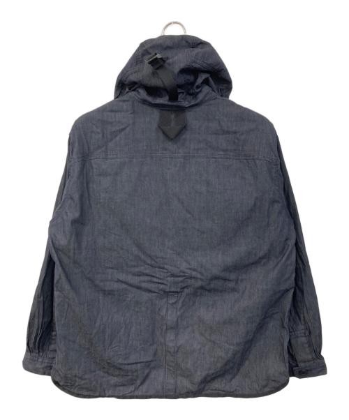 eYe COMME des GARCONS JUNYAWATANABE MAN（アイ コム デ ギャルソン ジュンヤ ワタナベ マン）eYe COMME des GARCONS JUNYAWATANABE MAN BAGJACK (バッグジャック) 綿デニムドライオイル×エステルマットクロスbagjack Wネーム インディゴ サイズ:SIZE XSの古着・服飾アイテム