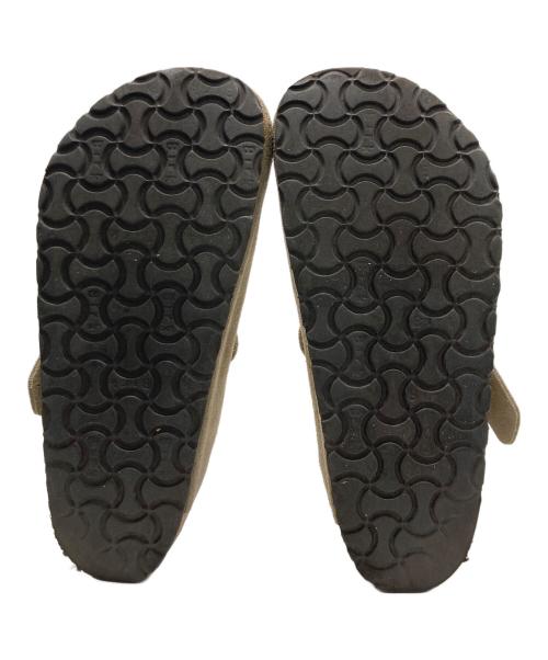 BIRKENSTOCK（ビルケンシュトック）BIRKENSTOCK (ビルケンシュトック) Boston Suede Leather（ボストン スウェードレザー） ベージュ サイズ:38の古着・服飾アイテム