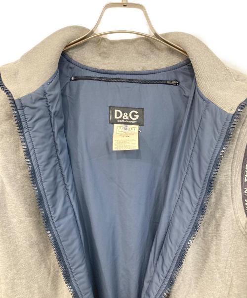 DOLCE & GABBANA（ドルチェ＆ガッバーナ）DOLCE & GABBANA (ドルチェ＆ガッバーナ) スウェットジャケット グレー サイズ:SIZE 36の古着・服飾アイテム