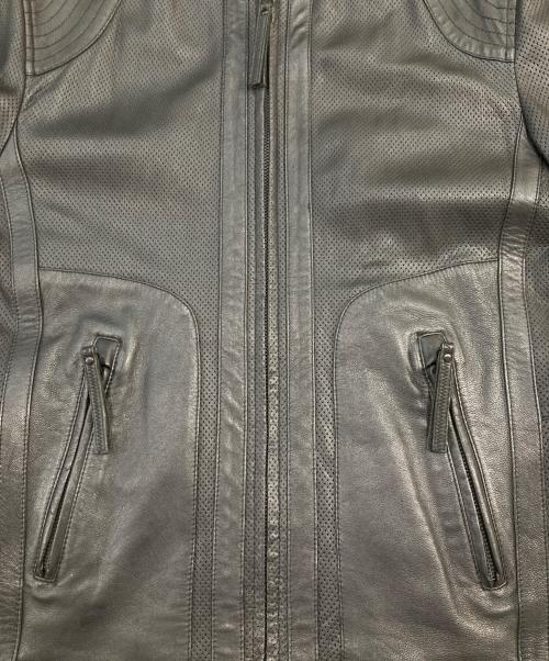 UNIONJAP（ユニオンジャップ）UNIONJAP (ユニオンジャップ) シングルライダースジャケット ブラック サイズ:SIZE Lの古着・服飾アイテム