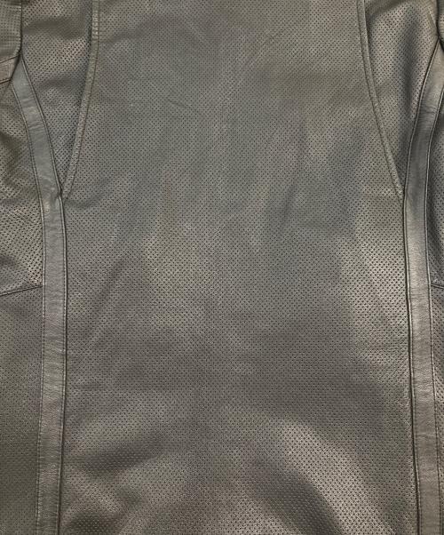 UNIONJAP（ユニオンジャップ）UNIONJAP (ユニオンジャップ) シングルライダースジャケット ブラック サイズ:SIZE Lの古着・服飾アイテム