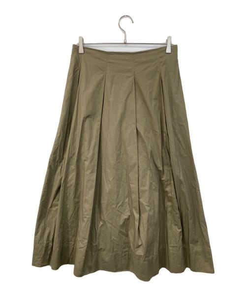 L'appartement（アパルトモン）L'appartement (アパルトモン) Box Pleated Skirt/ボックス プリーテッド スカート カーキ サイズ:SIZE 38の古着・服飾アイテム